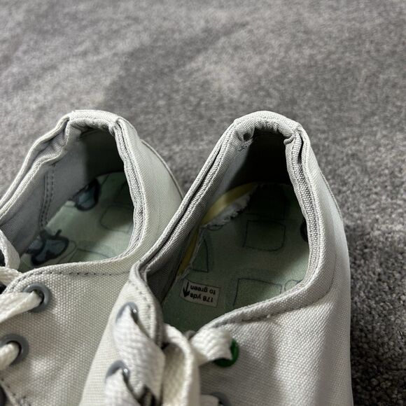 Travis Mathew Steadmen Mens Size 11 Gray Canvas Golf Shoes Used See Pictures - Picture 14 of 15